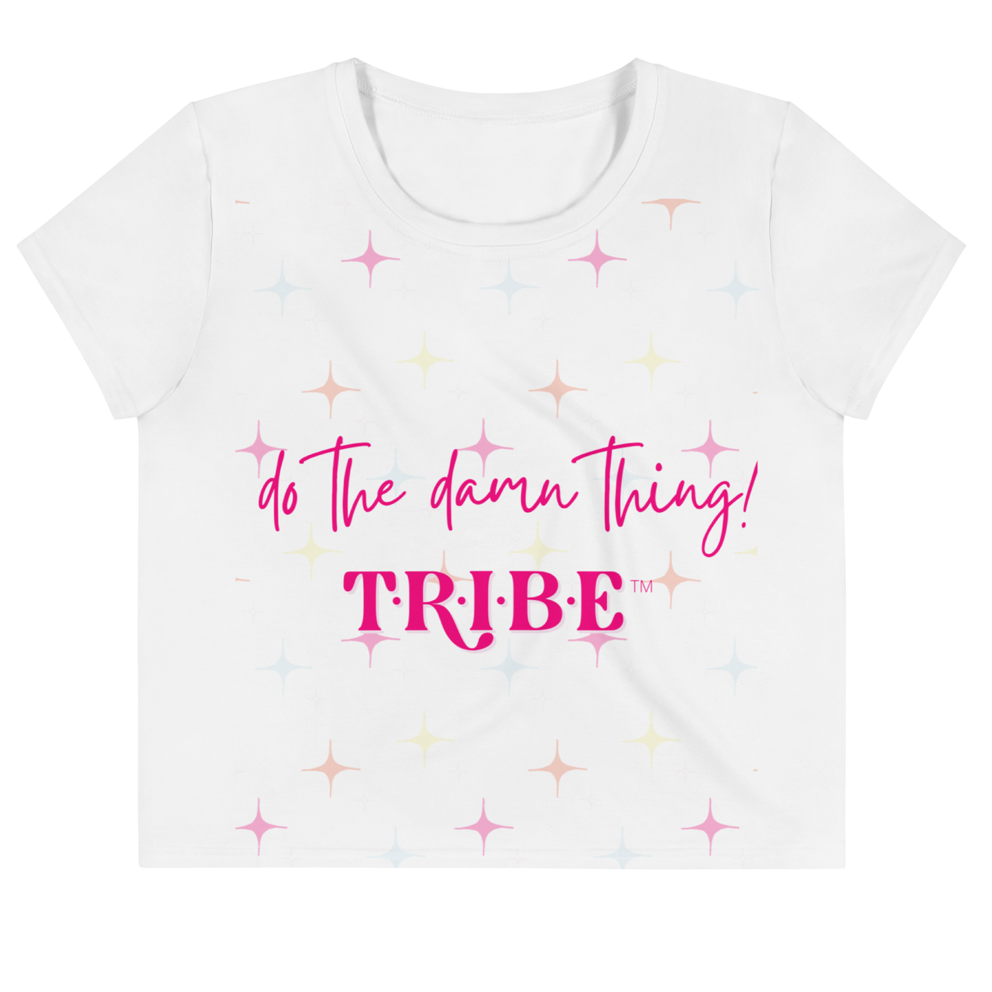 TRIBE CROP TOP - DO THE DAMN THING